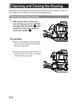 Preview for 10 page of Sea&Sea MDX-D7000 Instruction Manual