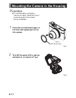 Preview for 12 page of Sea&Sea MDX-RX100/? Instruction Manual