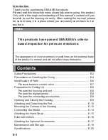 Preview for 2 page of Sea&Sea RDX-750D Instruction Manual