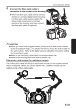 Предварительный просмотр 23 страницы Sea&Sea YS-D2 Instruction Manual