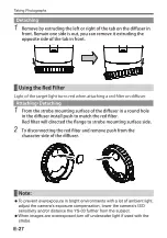 Предварительный просмотр 28 страницы Sea&Sea YS-D2 Instruction Manual