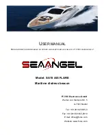 SEAANGEL SA15 AIS FLARE User Manual preview