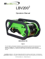 SeaBotix LBV2002 Operator'S Manual preview