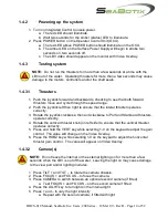 Preview for 14 page of SeaBotix LBV2002 Operator'S Manual