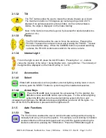 Preview for 19 page of SeaBotix LBV2002 Operator'S Manual