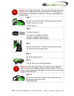 Preview for 36 page of SeaBotix LBV2002 Operator'S Manual