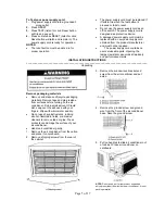 Preview for 5 page of Seabreeze WA18ZR Installation And Operation Manual