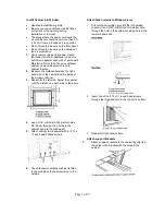 Preview for 7 page of Seabreeze WA18ZR Installation And Operation Manual