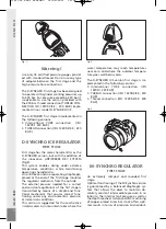 Preview for 21 page of Seac Sub D-Synchro Instructions Manual