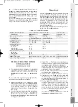 Preview for 26 page of Seac Sub D-Synchro Instructions Manual