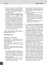 Preview for 43 page of Seac Sub PRO 2000 ADV Instructions Manual