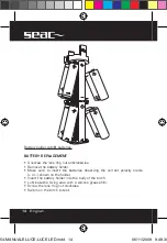 Preview for 16 page of Seac LUCE Instructions Manual