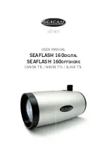 Seacam SEAFLASH 160DIGITAL User Manual preview