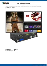 Предварительный просмотр 1 страницы Seada G44 HDMI User Manual