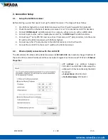 Preview for 6 page of Seada GENESIS 265 User Manual