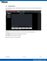 Preview for 14 page of Seada GENESIS 265 User Manual