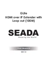 Seada HDV-E5100 User Manual preview