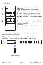 Предварительный просмотр 7 страницы Seada MS-HDM88 User Manual