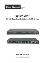 Предварительный просмотр 1 страницы Seada SD-MV-CM41 User Manual