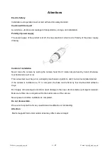 Предварительный просмотр 2 страницы Seada SDC015 Series User Manual