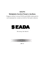 Seada SDCP6 User Manual preview