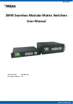 Предварительный просмотр 1 страницы Seada SWM Series User Manual