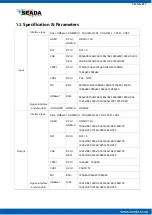 Предварительный просмотр 6 страницы Seada SWM Series User Manual