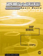 SeaDoo 2001 UTOPIA 185 Shop Manual preview