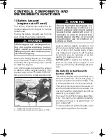 Предварительный просмотр 29 страницы SeaDoo 2002 GTX 4-TEC Operator'S Manual