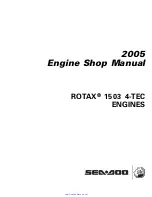 Preview for 2 page of SeaDoo Rotax 1503 4-Tec 2005 Engine Shop Manual