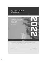 Preview for 1 page of SeaDoo SPARK 2022 Series Operator'S Manual