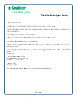 Preview for 26 page of Seafloor HydroLite-TM Quick Start And User Manual