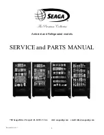 Preview for 1 page of Seaga SP 430D Service And Parts Manual