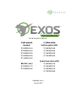 Preview for 1 page of Seagate Technology Exos 7E8 512N Product Manual