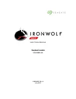 Seagate Technology IronWolf ST6000VN001 Product Manual preview