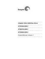 Предварительный просмотр 1 страницы Seagate 15K.3 - Cheetah - Hard Drive Product Manual