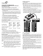 Preview for 1 page of Seagate 15K.4 - Cheetah - Hard Drive Installation Manual