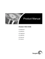 Preview for 1 page of Seagate 15K.5 - Cheetah - Hard Drive Product Manual