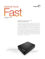 Seagate Backup Plus Fast Specifications preview