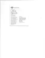 Preview for 1 page of Seagate Backup Plus Ultra Slim+ Quick Start Manual