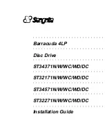 Preview for 1 page of Seagate Barracuda 4LP Installation Manual