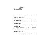 Preview for 1 page of Seagate Barracuda 7200.7 ST3120025A Product Manual