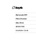 Seagate Barracuda 9FC Installation Manual preview