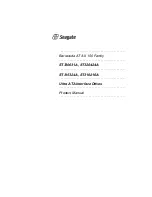 Preview for 1 page of Seagate Barracuda ATA II 100 Series Product Manual