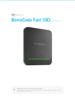 Preview for 1 page of Seagate BarraCuda Fast SSD User Manual