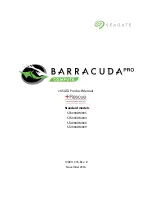 Preview for 1 page of Seagate BARRACUDA PRO COMPUTE ST2000DM009 Product Manual