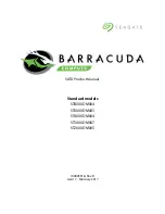 Seagate BARRACUDA ST2000DM005 Product Manual preview