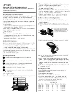 Seagate Barracuda ST310220A Installation Manual предпросмотр