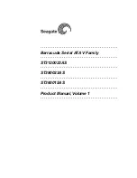 Seagate Barracuda ST3120023AS Product Manual preview