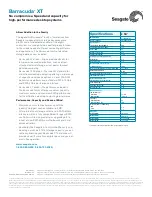 Preview for 2 page of Seagate Barracuda XT Datasheet